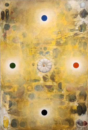 1998, oil on canvas, 84 x 57", gift to ICON from the Fred and Shelly Gratzen Collection.