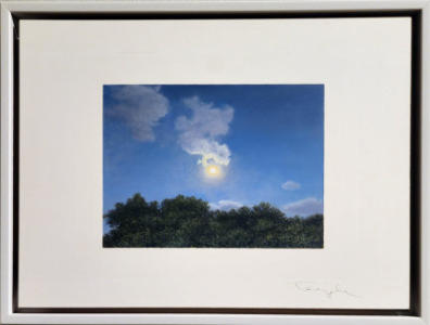 Bill Teeple, Oil on gesso panel, 5 x 7” image, 10 x 13” frame, 2025